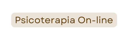 Psicoterapia On line